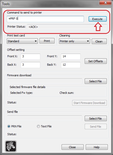 Instructions to Disable or Enable the Pre-Feed Function on Value