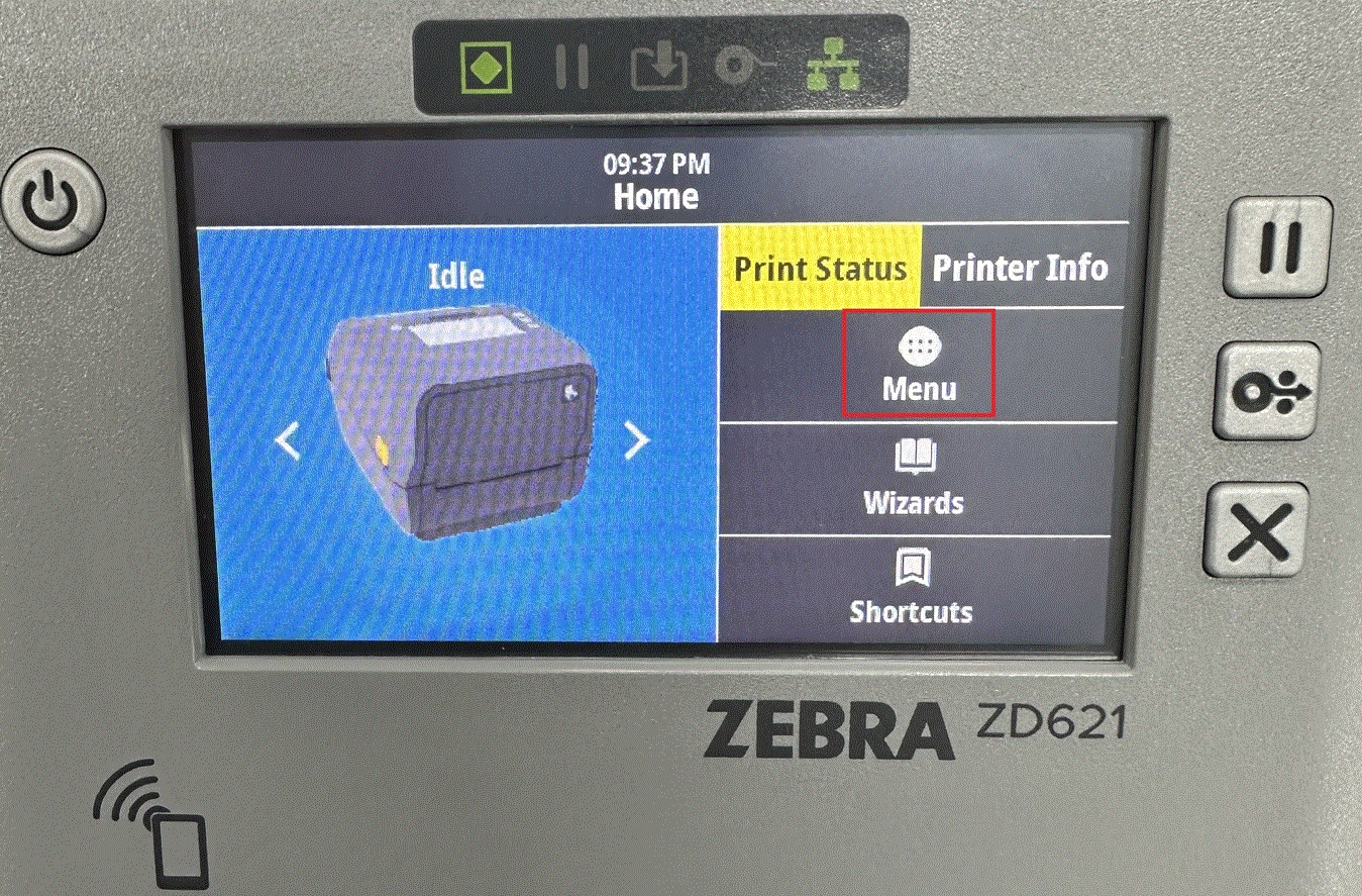Changing the Label Orientation on the Link-OS 7.1 Printers LCD Panel