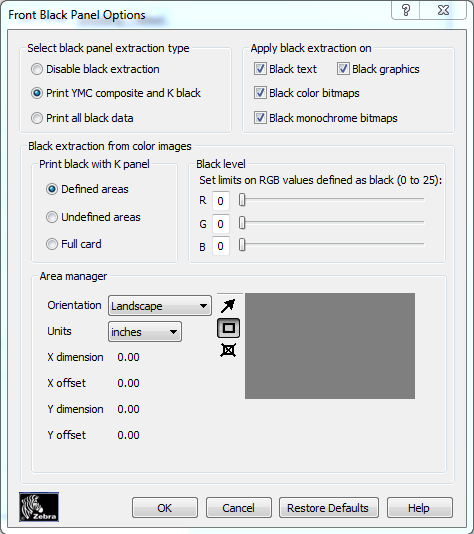 Black Color Not Printing Dark Enough on Zebra Card Printer