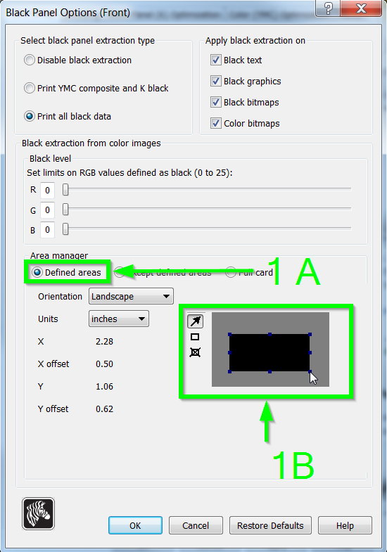 ZXP7 Card Printer Barcodes Fail to Scan Due to K Panel Monochrome