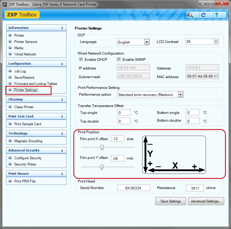 ZXP Series 7 and Series 8 Positioning of a Edge-to-Edge Graphic
