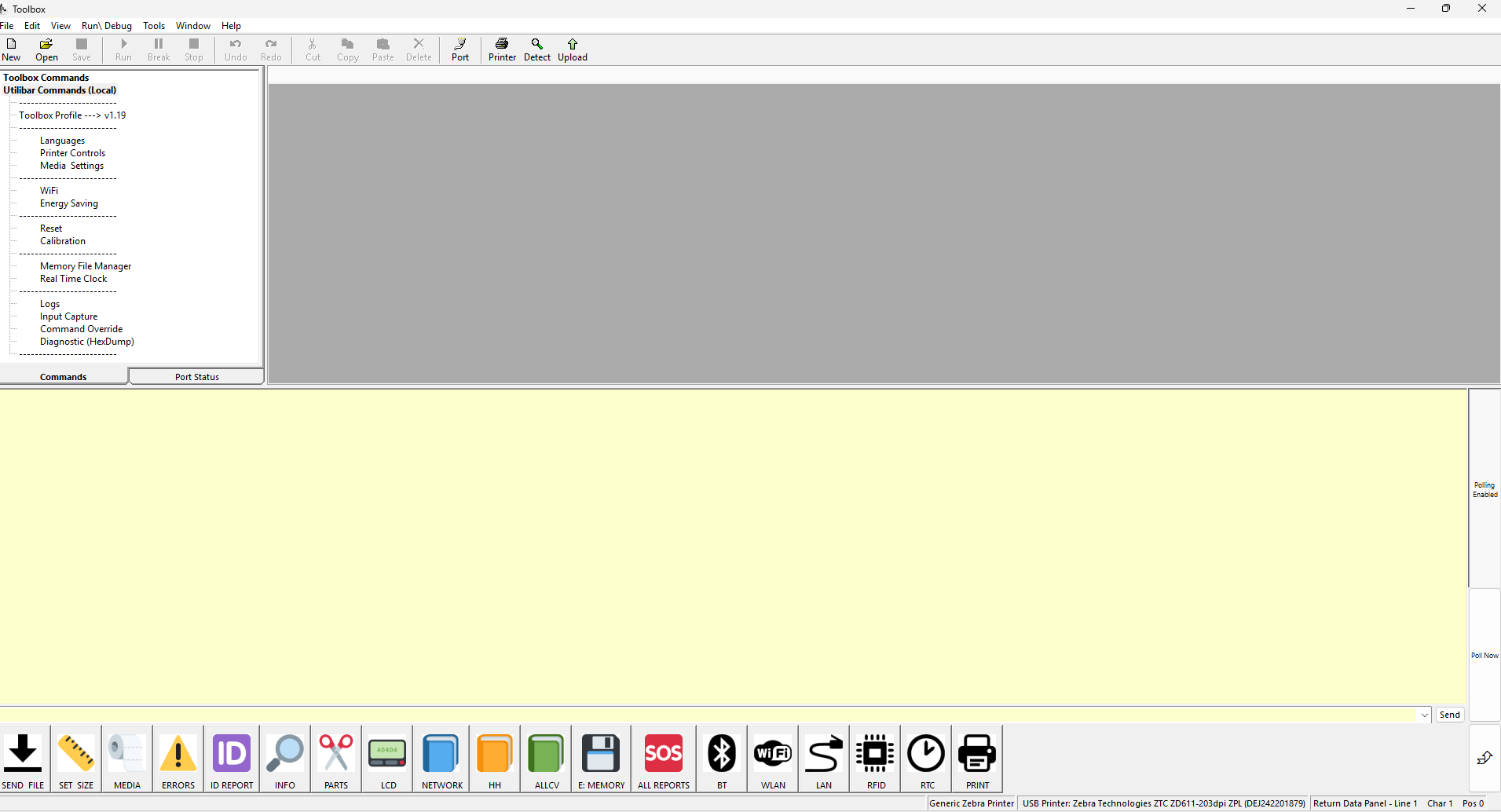 Install the Zebra Toolbox and Import a Profile