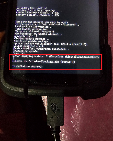 6490 Platform TC53, TC58, TC73, TC78 Mandatory Package Updates