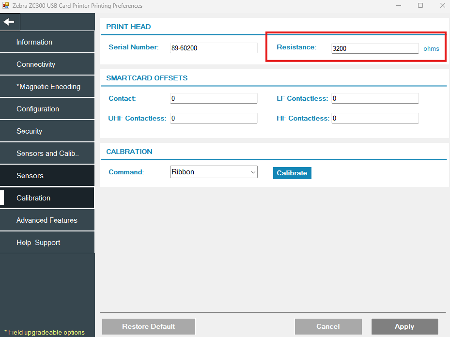 ZC Series Printers: Ribbon Is Breaking on the Overlay Part During