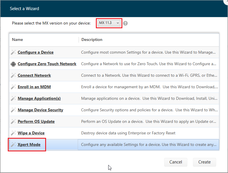 ZERO 確認ページ Configure Zebra Camera Application (ZCA) Settings