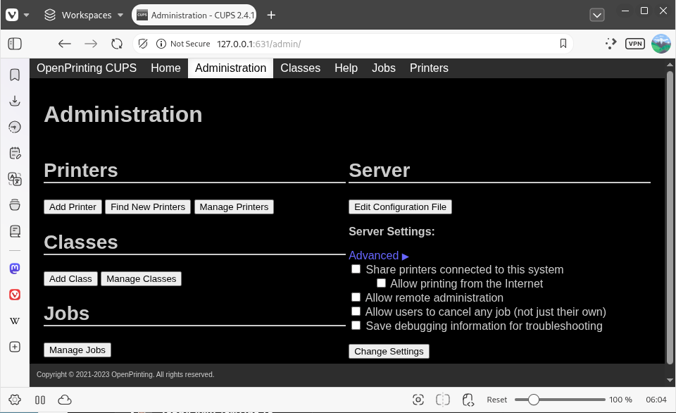 ZC Series Card Printer Driver Installation on Linux